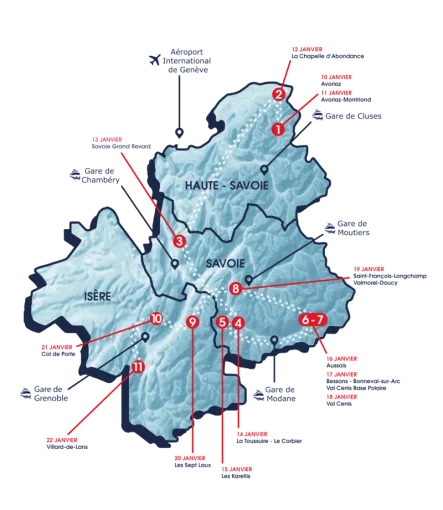 du 10 au 22 janvier 2026